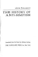 Léon Poliakov: The history of anti-Semitism (1975, Vanguard)