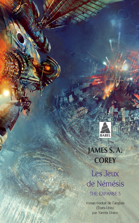 James S. A. Corey: Les Jeux de Némésis (French language, 2020, Actes Sud)